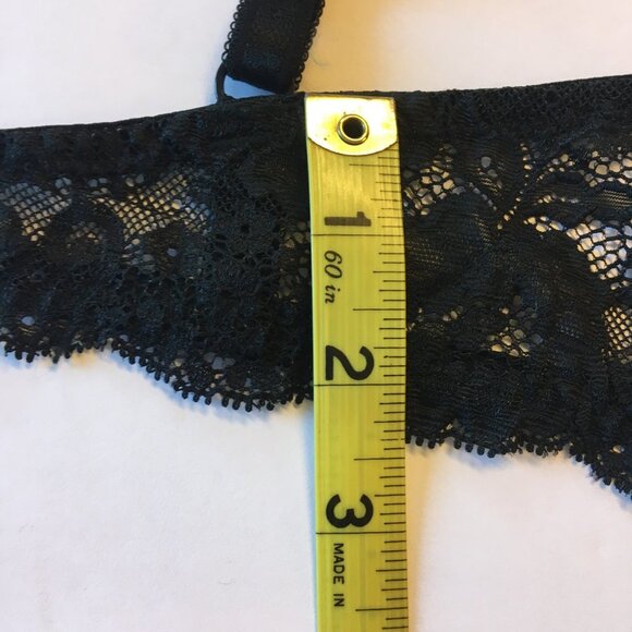 Victoria's Secret Dream Angels Demi Bra Black & Pink Size 36C - Picture 10 of 11